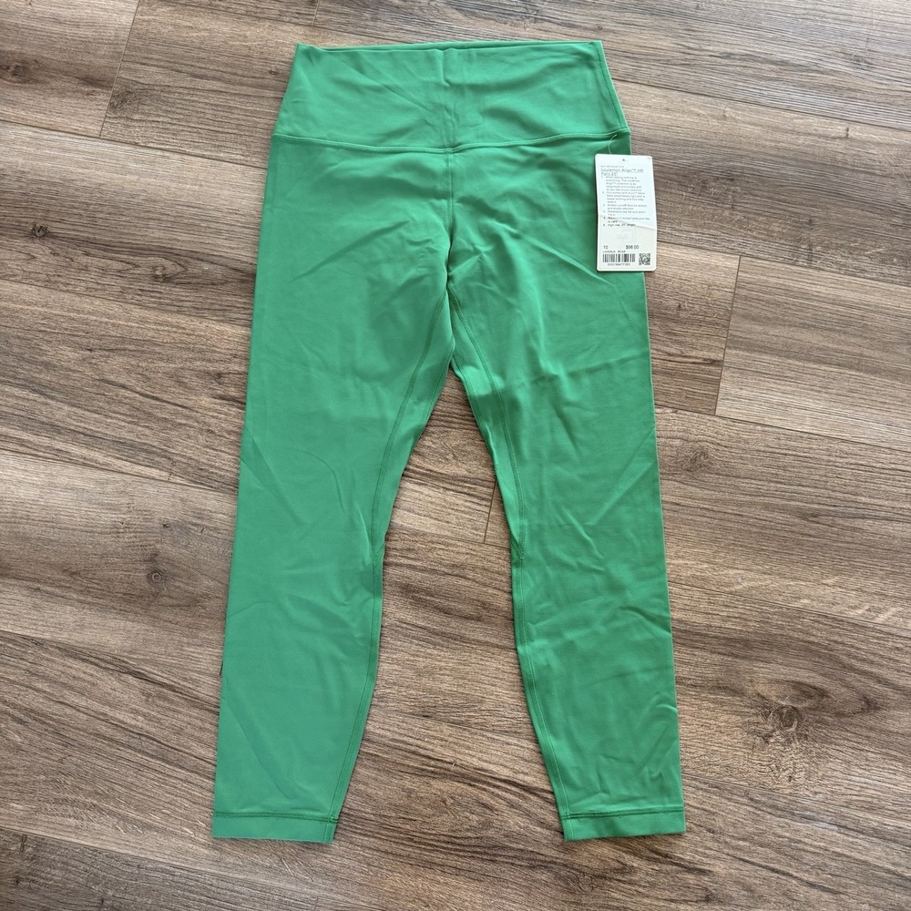 NWT Lululemon Align High- Rise Pant 25" Size 10 Color RCGR - LW5DRJS